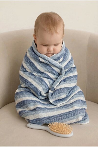 Anılsan 100% Cotton Baby Bath Towel Soft Towel Swaddle