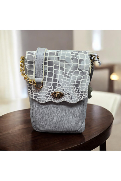 valentina victoria حقيبة سهرة فاخرة من الجلد الطبيعي من VALVIC