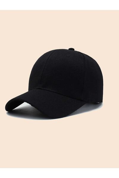 moda nokta Unisex Basic Cap Μαύρο