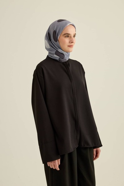 Modakaşmir Veliki bambusov šal sa polka-točkastim uzorkom