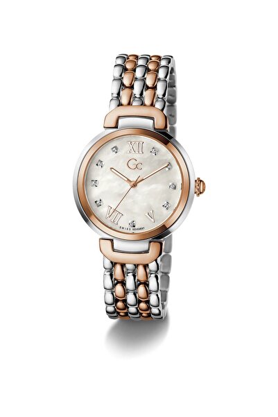 Guess Gc Allure dual tone metal watch
