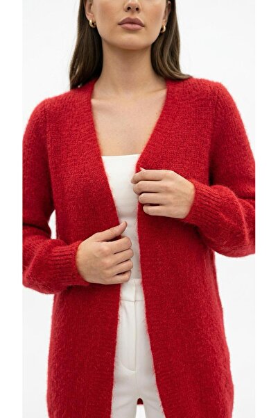 AYMİSS Fashionable Beaded Cardigan, Thick Knitting, Soft