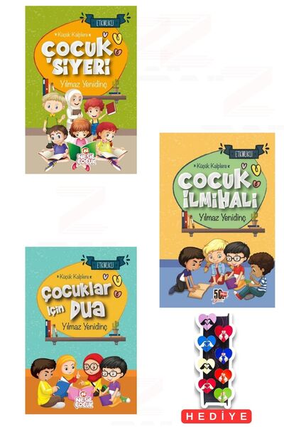 Nesil Çocuk Yayınları Children's Prayer for Little Hearts - Prayer - Dua 3 Bo...