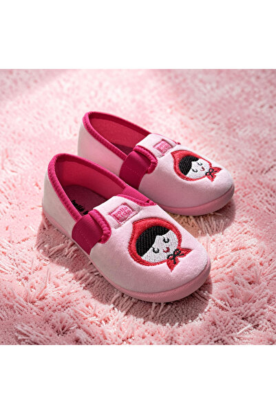 AkınalBella Момичешки щамповани удобни домашни пантофи с неплъзгаща се подметка