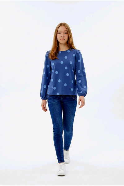 Lincon & Sharks Bluza cu guler rotund