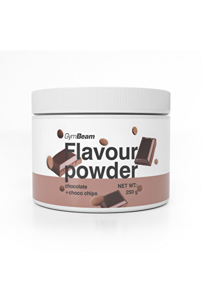 GymBeam Pudră aromatizantă, 250 g, ciocolată cu bucățele de ciocolată