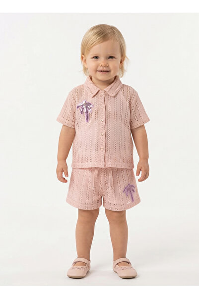 Cortigiani Girls 3 Pcs Set Short Sleeve, 24M