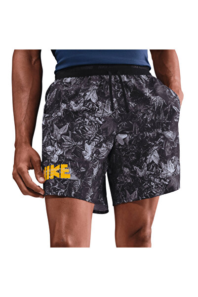 Nike Stride Men's Dri-Fit 18cm (Approx.) Brief-Lined Printed Running Shorts S...