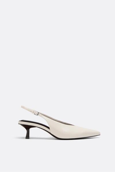 Stradivarius V-neck heeled shoes