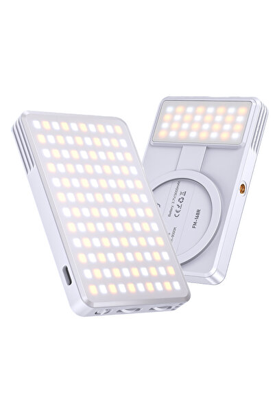 Jmary FM-168R Magnetik Dolgu Led Telefon Aydınlatma Işığı Beyaz