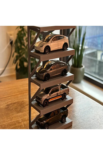 Plasfire 1/64 Scale Toy Vehicle Stand Is for 4 Vehicles