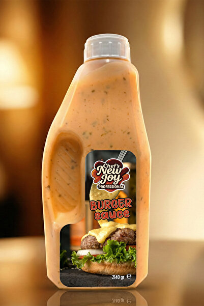 chef's new joy professional Burger Sos 2140 G x 6 Adet - 1 Koli (Koli Bazlı Avantaj Paketi)