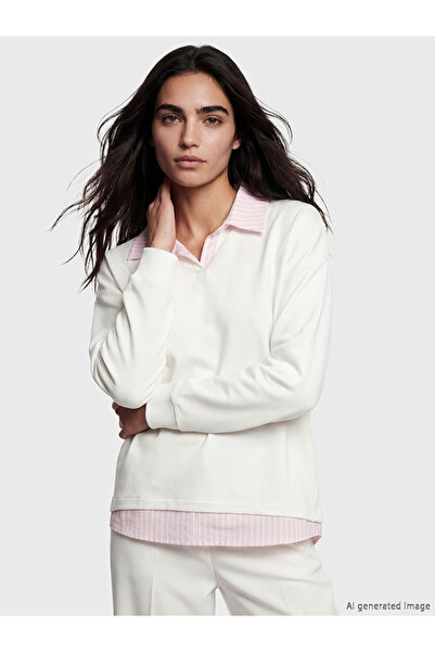 LC Waikiki قميص ذو ياقة روبا مخططة من UZG STORE للرجال الأنيقين