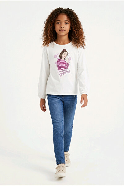 Kids Round collar blouse