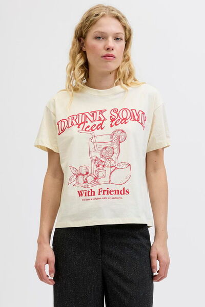 Jack & Jones Women's Crew Neck T-Shirt - Lucy