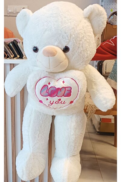 ASES STORE LOVE YOU KALPLİ 90 CM PELUŞ AYICIK