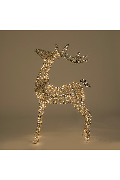 Chakra ديكور غزال مضيء من أولو ليد 100 سم ذهبي