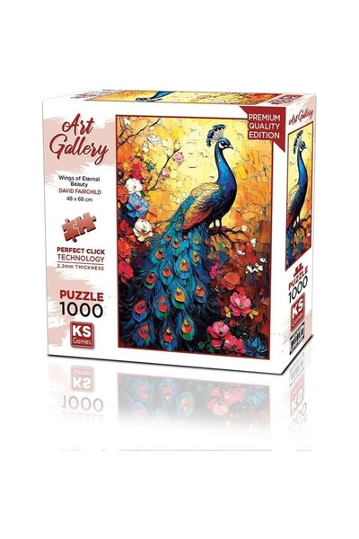 Ks Puzzle 20839 لغز أجنحة الجمال الأبدي 1000 قطعة