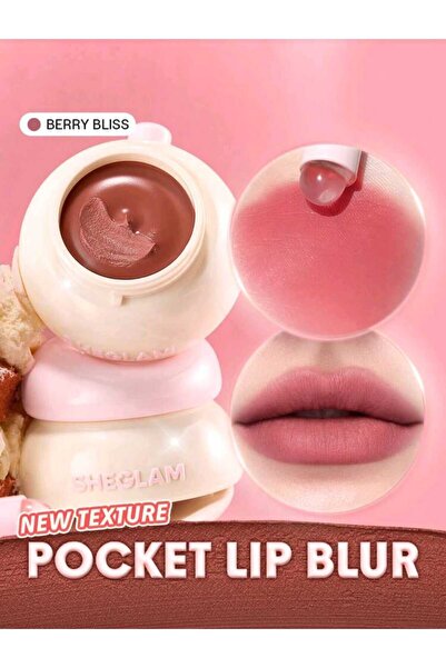 SHEGLAM Bounce Putty Pocket Lip Pot Ruj-Berry Bliss