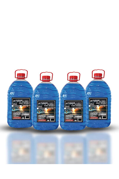 STEEP Ultimate Oto Cam Suyu 4 Mevsim 5 Lt 4 Adet