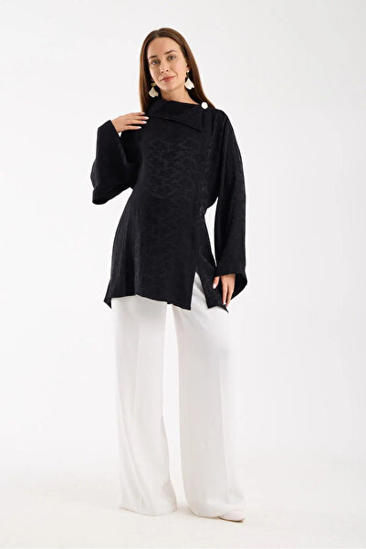 LİYACA Maternity Blouse with Breastfeeding Feature