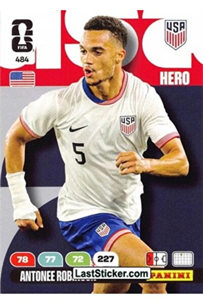 Panini أنتوني روبنسون (الولايات المتحدة) 484. كأس العالم لكرة القدم 2026. بطا...