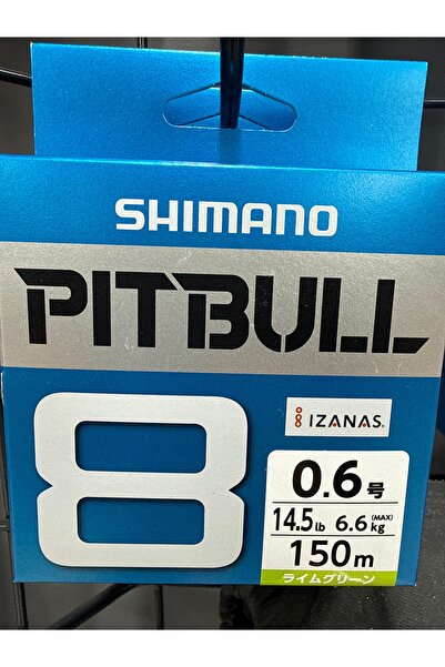 SHİMAN0 Shimano Pitbull 8 Fold 150 Mt Fishing Line