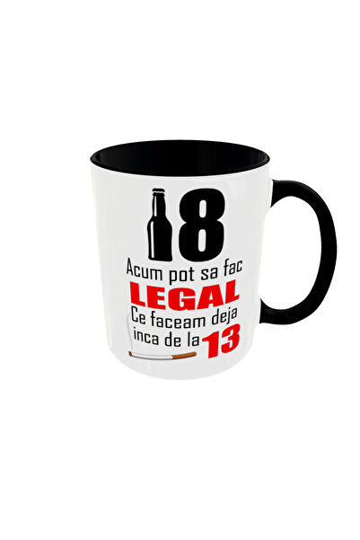 OEM Personalized mug 18 years old, 350ml – the ideal gift for any occasion