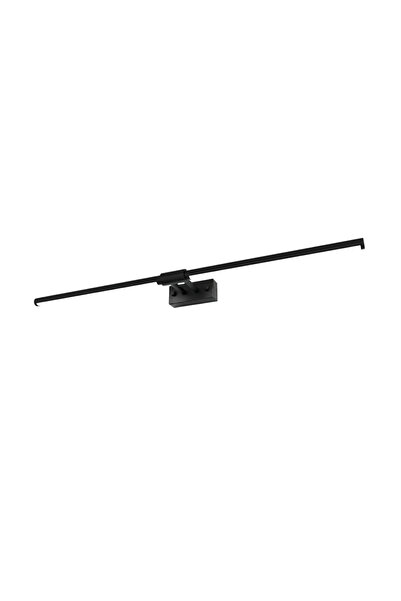 Avonni AP-9090-BSY80 شمعدان معدني مطلي باللون الأسود LED، الارتفاع: 25 سم، ال...