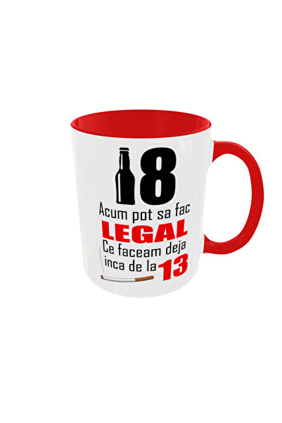 OEM Personalized mug 18 years old, 350ml – the ideal gift for any occasion