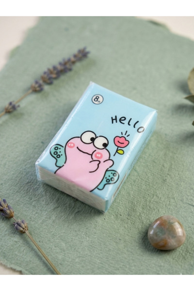 Dörtel Tedarik Cute Designed Mini Pocket Tissue Paper Napkin 1 Piece