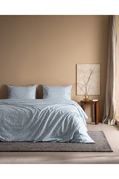 Madame Coco Ancelina Çift Kişilik Pamuklu Çarşaflı Baskılı Nevresim Takımı - ...