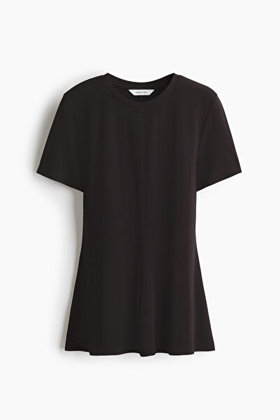 H&M Peplumlu İnterlok Üst