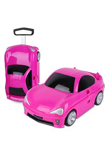 NO BRAND Troler copii 2 in 1 tip masina cu roti si telecomanda