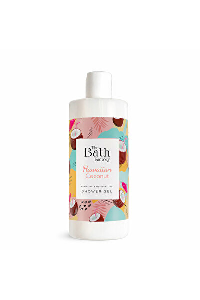 THE BATH FACTORY Gel de duș cu cocos hawaian 400 ml - pentru toate tipurile d...