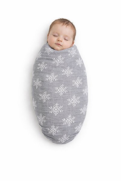 KAİBAL Muslin Baby Blanket 120X120 and 70X70 Set of Two