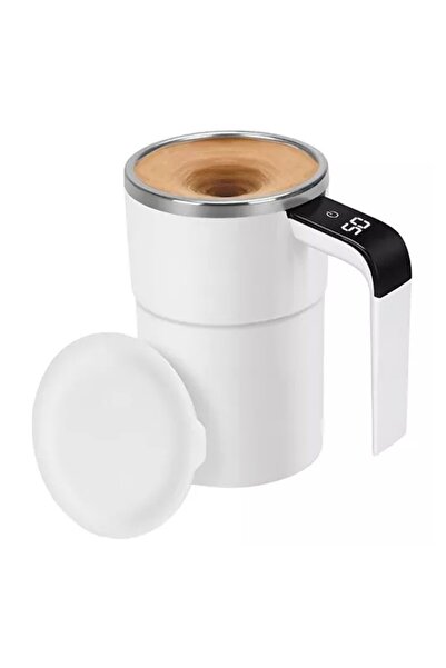 Flippy Thermal Mug, Flippy, LCD Screen, Auto Stirring, Stainless Steel, USB C...