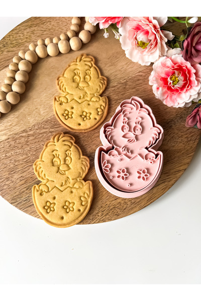 Onflow Cute Easter Chicks Cookie Mold
