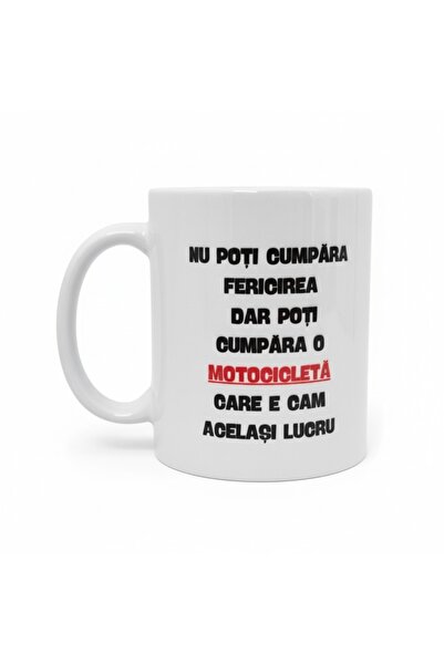 OEM Cană personalizată - "NU POȚI CUMPĂRA FERICIREA"