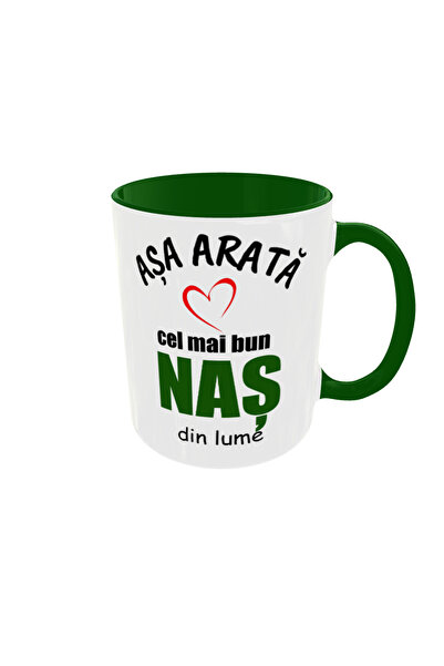 OEM Cana personalizata cel mai bun nas , 350ml – cadoul ideal pentru orice oc...