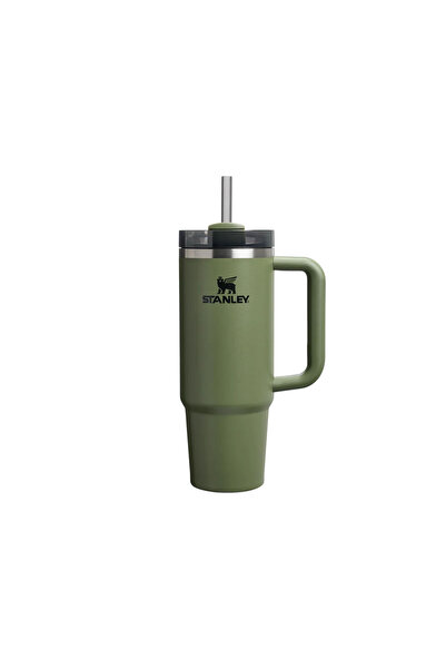 Stanley Quencher H2.O FlowState Tumbler Pipetli Termos Dried Pine 0.89 Litre
