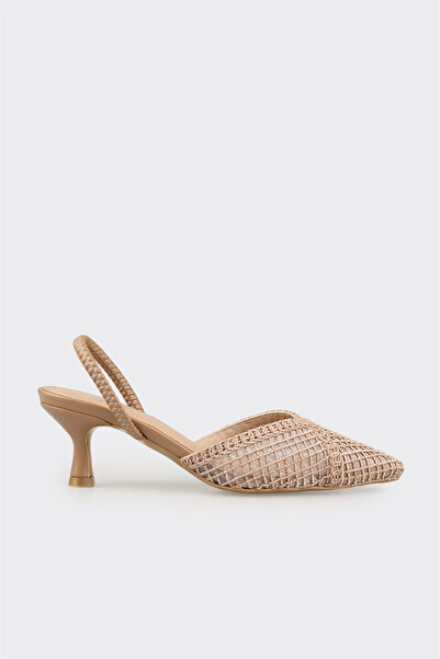 Elle Shoes Vizon Kadın Klasik Ayakkabı