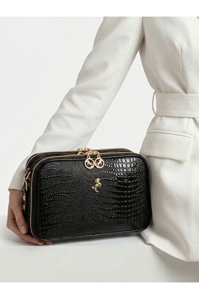 H&D COLLECTİON Miami Polo Women's Crossbody Shoulder Messenger Bag