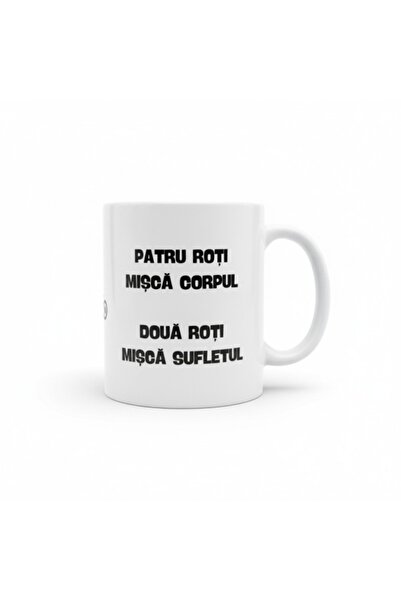 OEM Personalized Mug - "FOUR WHEELS MOVE THE BODY"