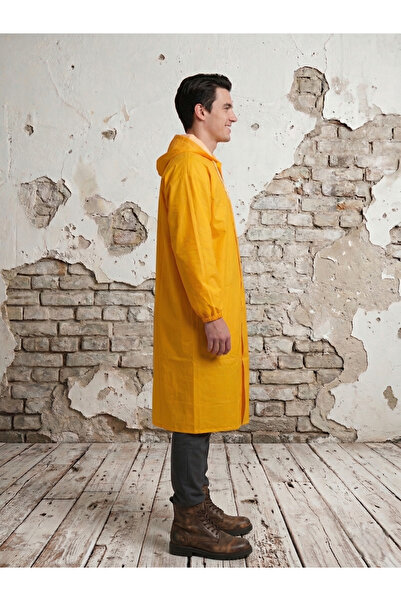 O.M.D Waterproof Fishing Rainwear, Pvc Rainwear, Hooded Yellow Rainwear