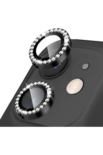 CaseHub iPhone 11 & 12 12 Mini Stoned Camera Lens Protector 9H Hardness Scrat...