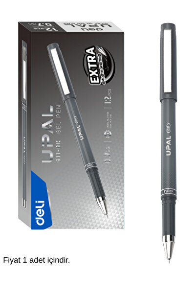 Deli Upal Gel Pen 0.7 mm Siyah 1 Adet