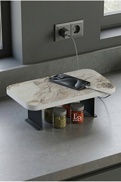 ED Efelez Design Düzenleyici Metal Ayaklı Raf , Ponte Mutfak Banyo Tezgah Üst...