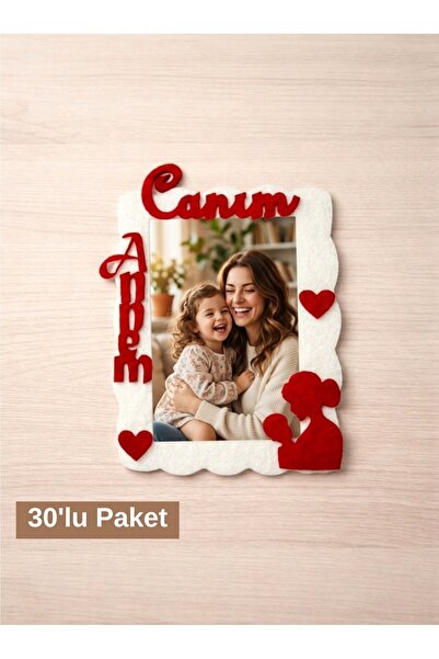 Keçebahçesi Kayseri Canım Annem Mıknatıslı Çerçeve - Anneler Günü Magnet, Keç...