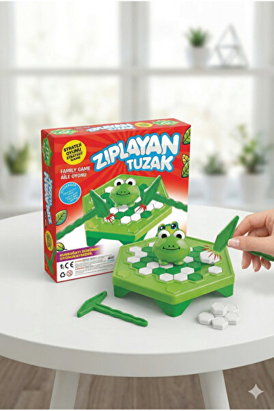 Venus Oyuncak Jumping Trap Frog Drop Game